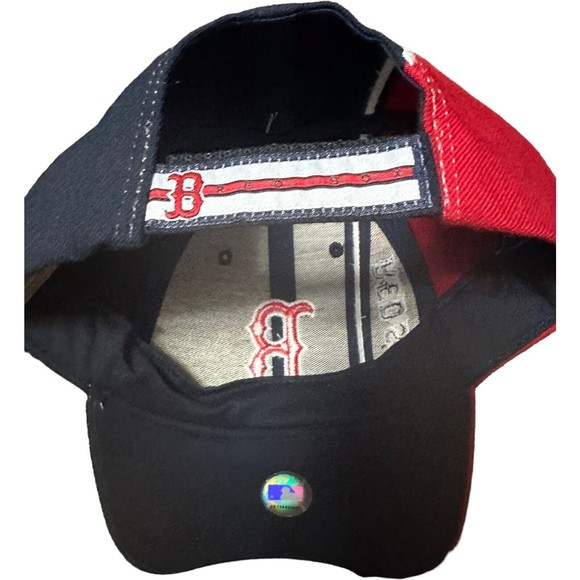 Boston Red Sox Hat MLB Twins Enterprise Rare Style Adjustable Baseball Cap NWT - Picture 10 of 16